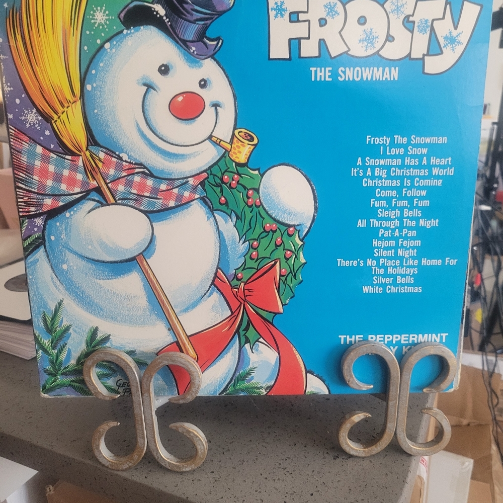 Vintage Frosty the Snowman Vinyl Record